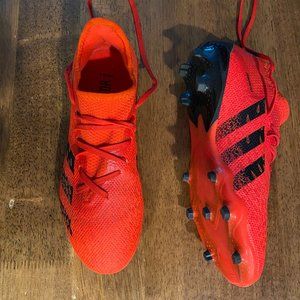 Adidas Predator - Red Soccer Cleats